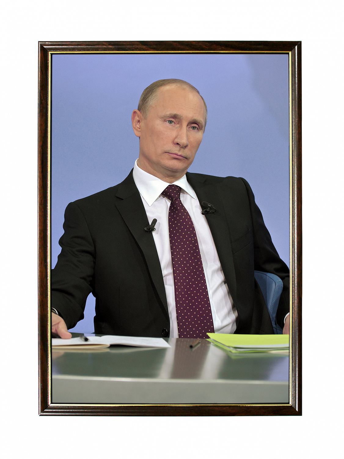 Портрет президента РФ В.В. Путина 2