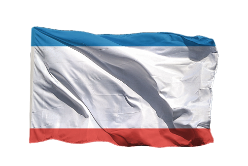 Флаг Крыма - Республики Крым