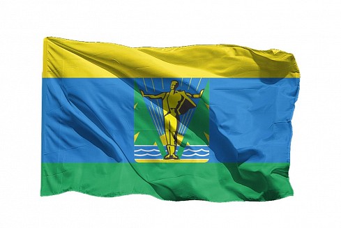 Флаг Комсомольска-на-Амуре