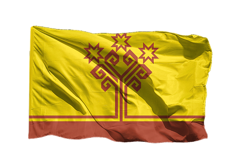 Флаг Чувашии - Чувашской Республики